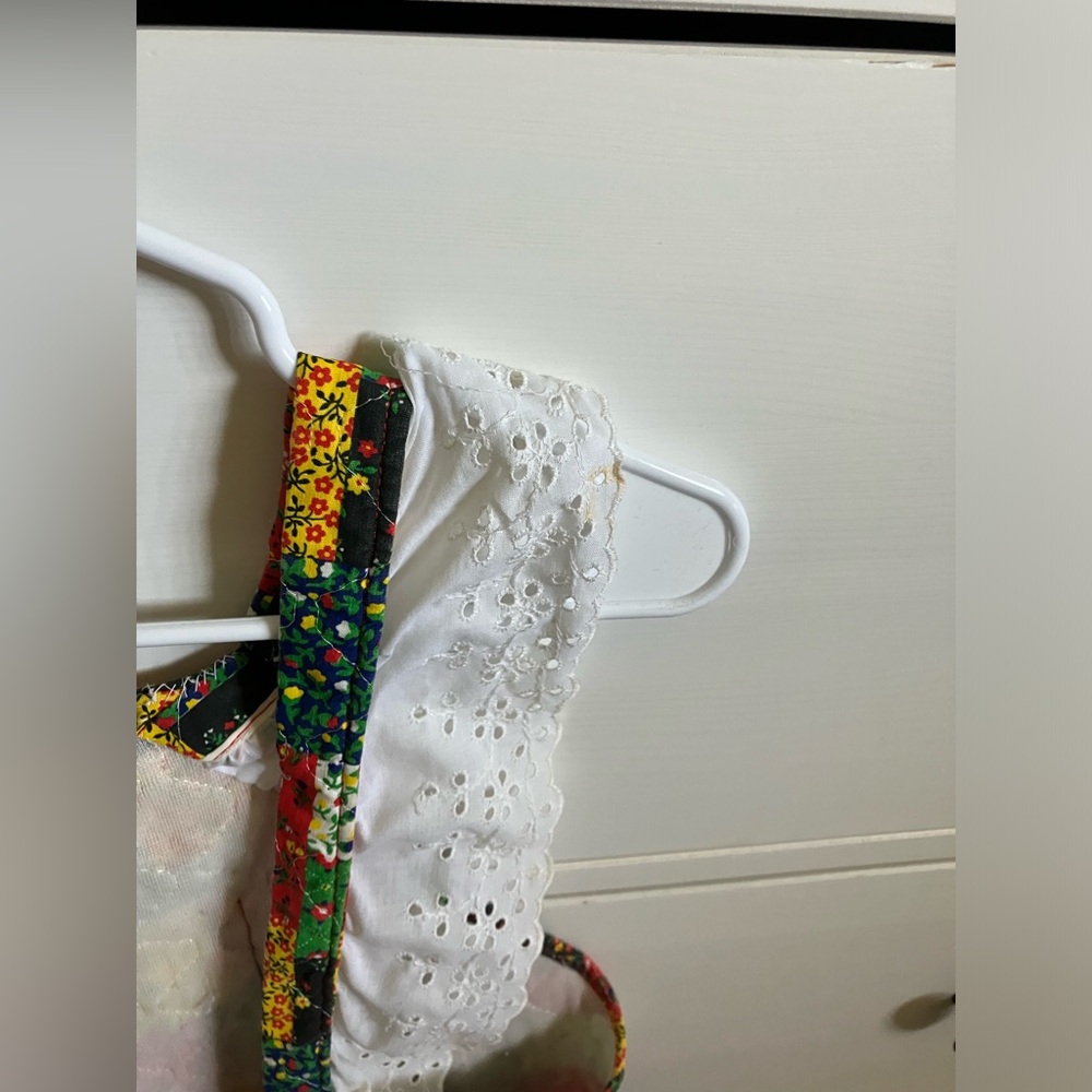 Vintage Patchwork Apron - image 4